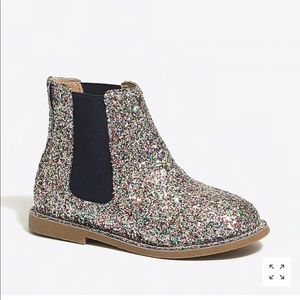 JCrew children’s glitter boots